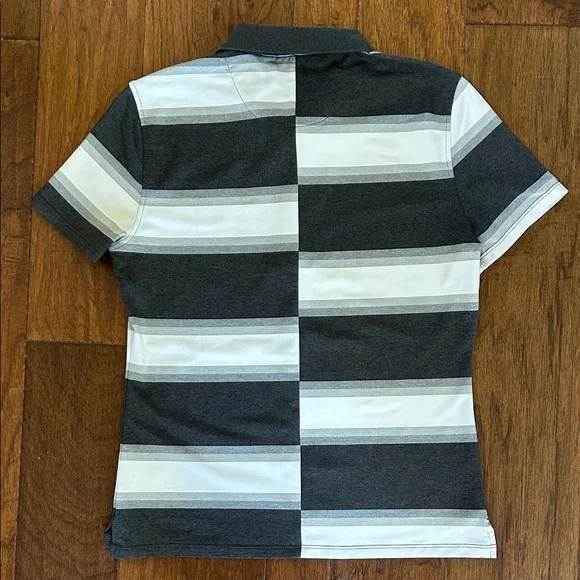 G/FORE Women’s Offset Gradient Stripe Tech Polo NWOT Size Small - Picture 8 of 14